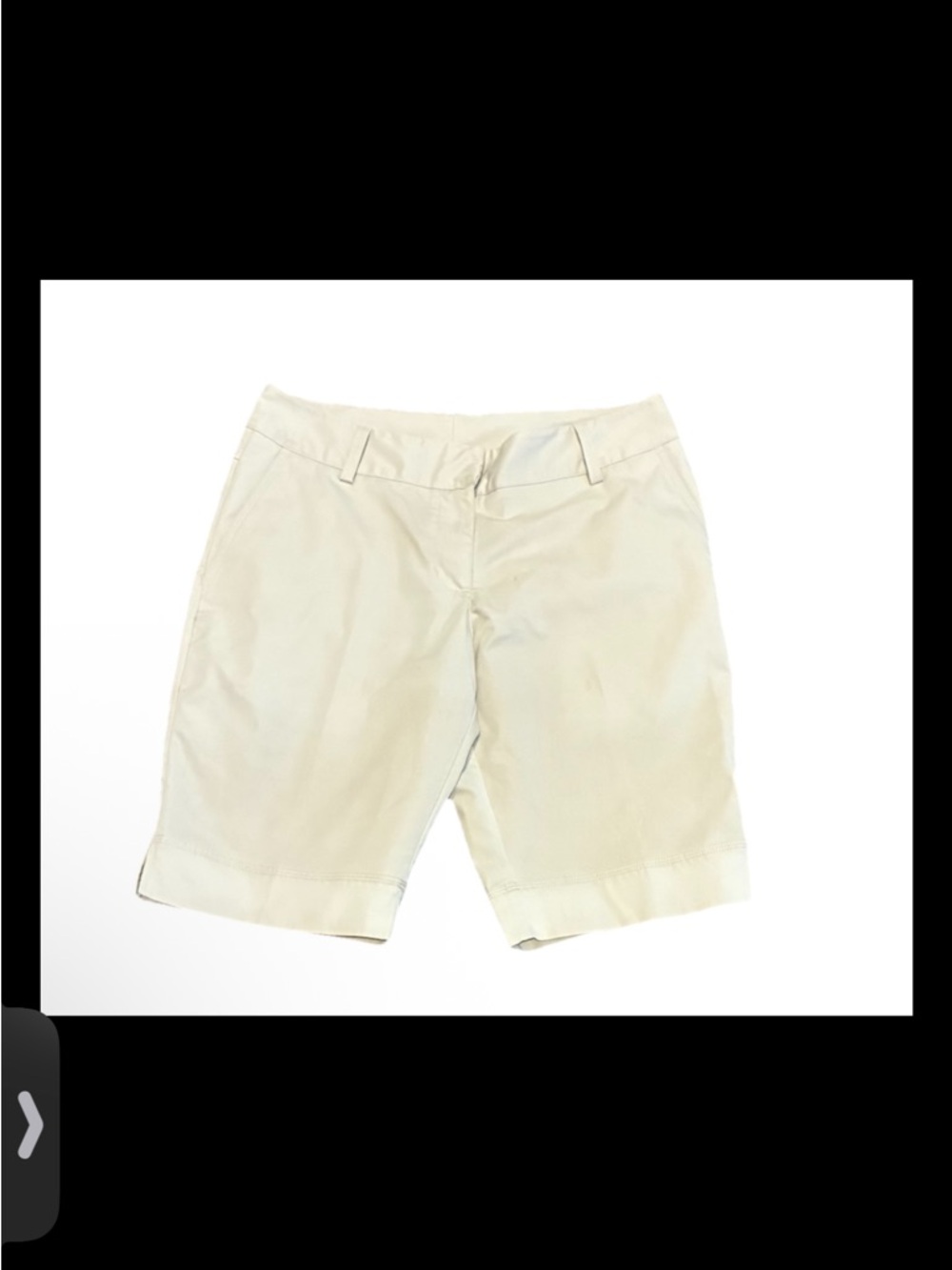 Adidas Climalite Size 8 Women’s Khaki Bermuda Shorts
